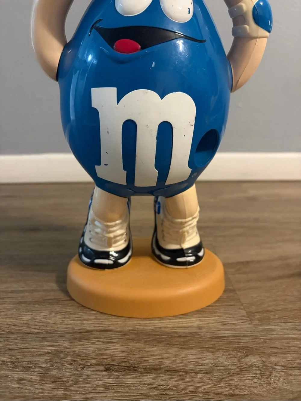 M&M'S Blue Basketball Player Candy Dispenser